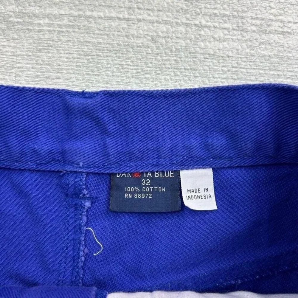 Vintage Y2K Dakota Blue Jean Shorts Mens 32 Wide Baggy Skater Jeans